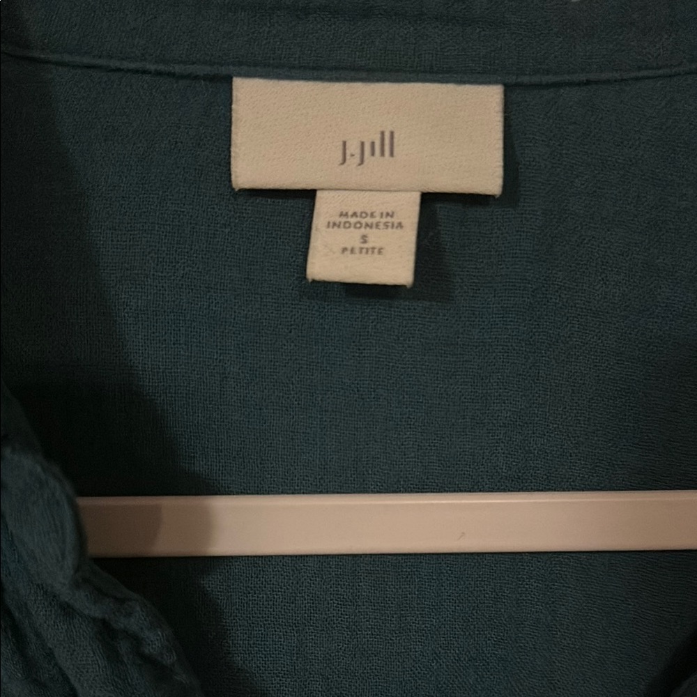 J.Jill Teal Blouse